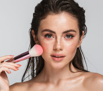 رژگونه زدن برای انواع صورت